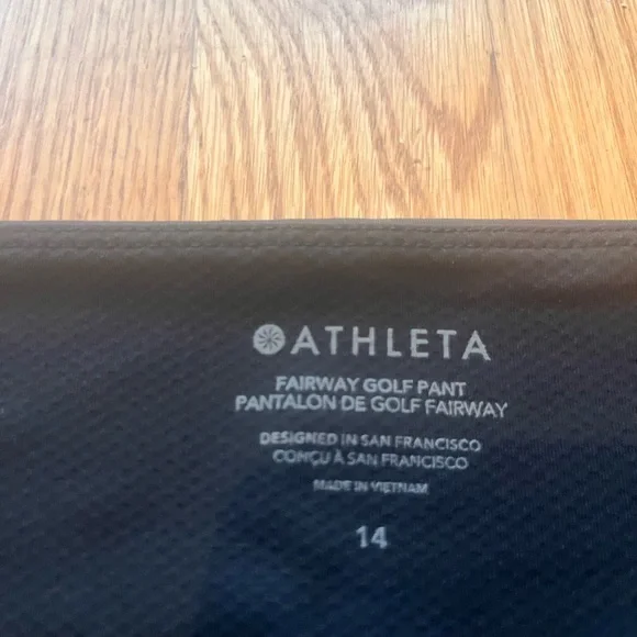 Athleta Fairway Golf Pant High Waist 14 - Picture 9 of 12